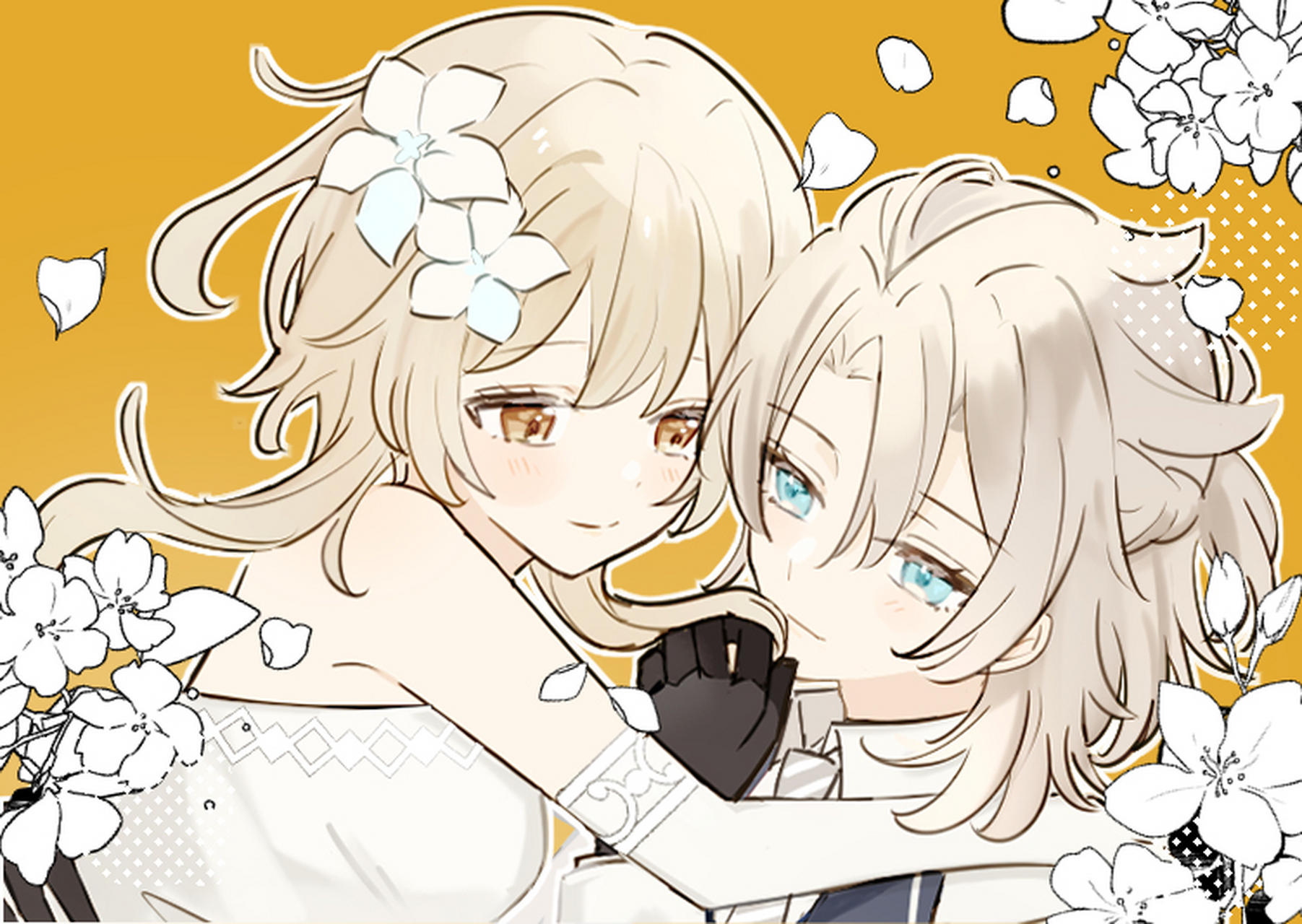 荧x阿贝多相关 画师:ぢゅん