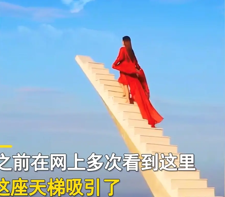 河南:男子趁假期去"网红天梯"打卡,到了景点却觉得自己上当了