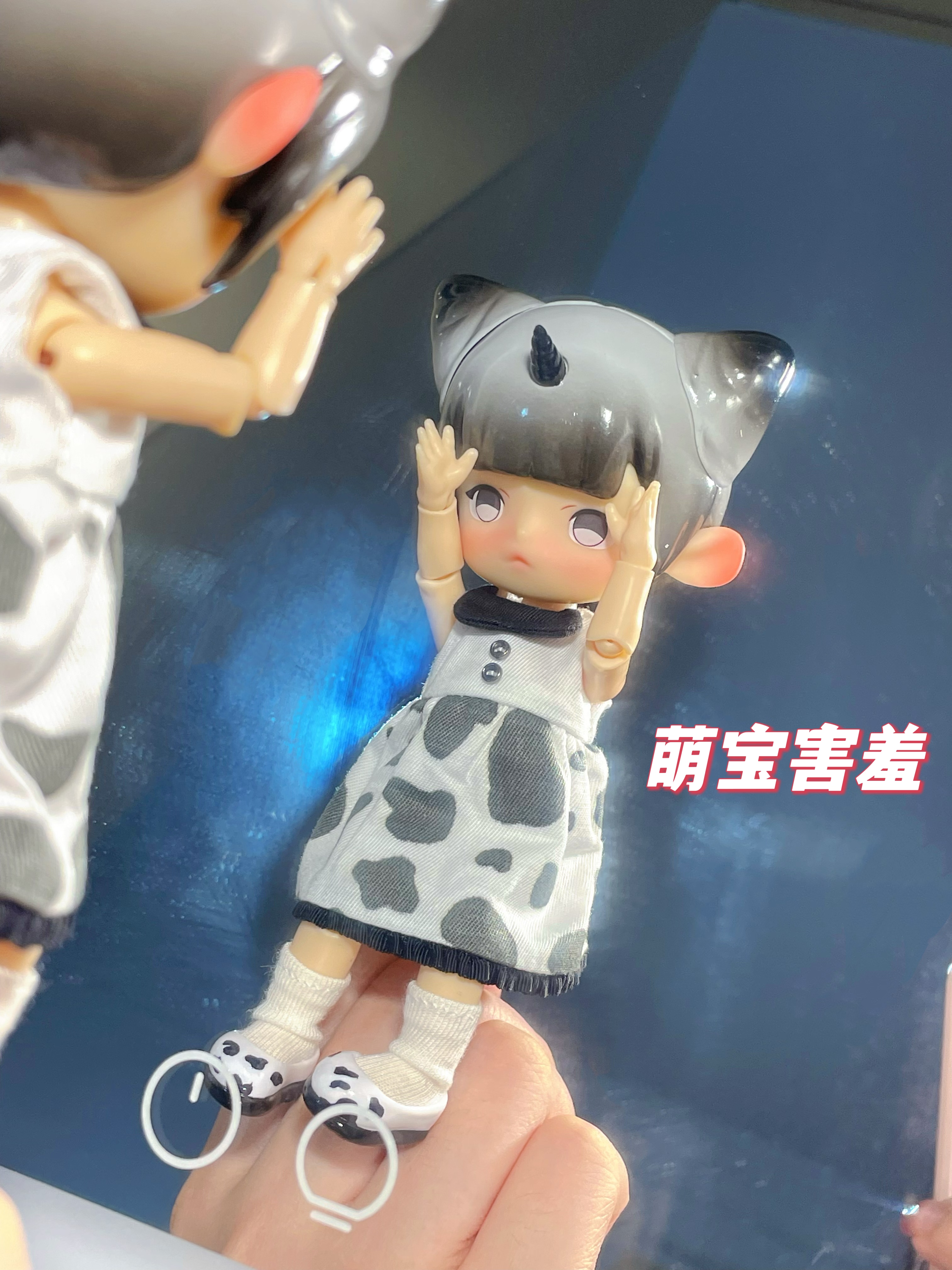 谁能拒绝一只会动的bjd娃娃呢 盲盒子这种东西真的太解压了