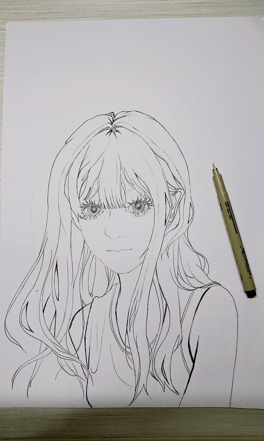 我遇到的难题,人物画