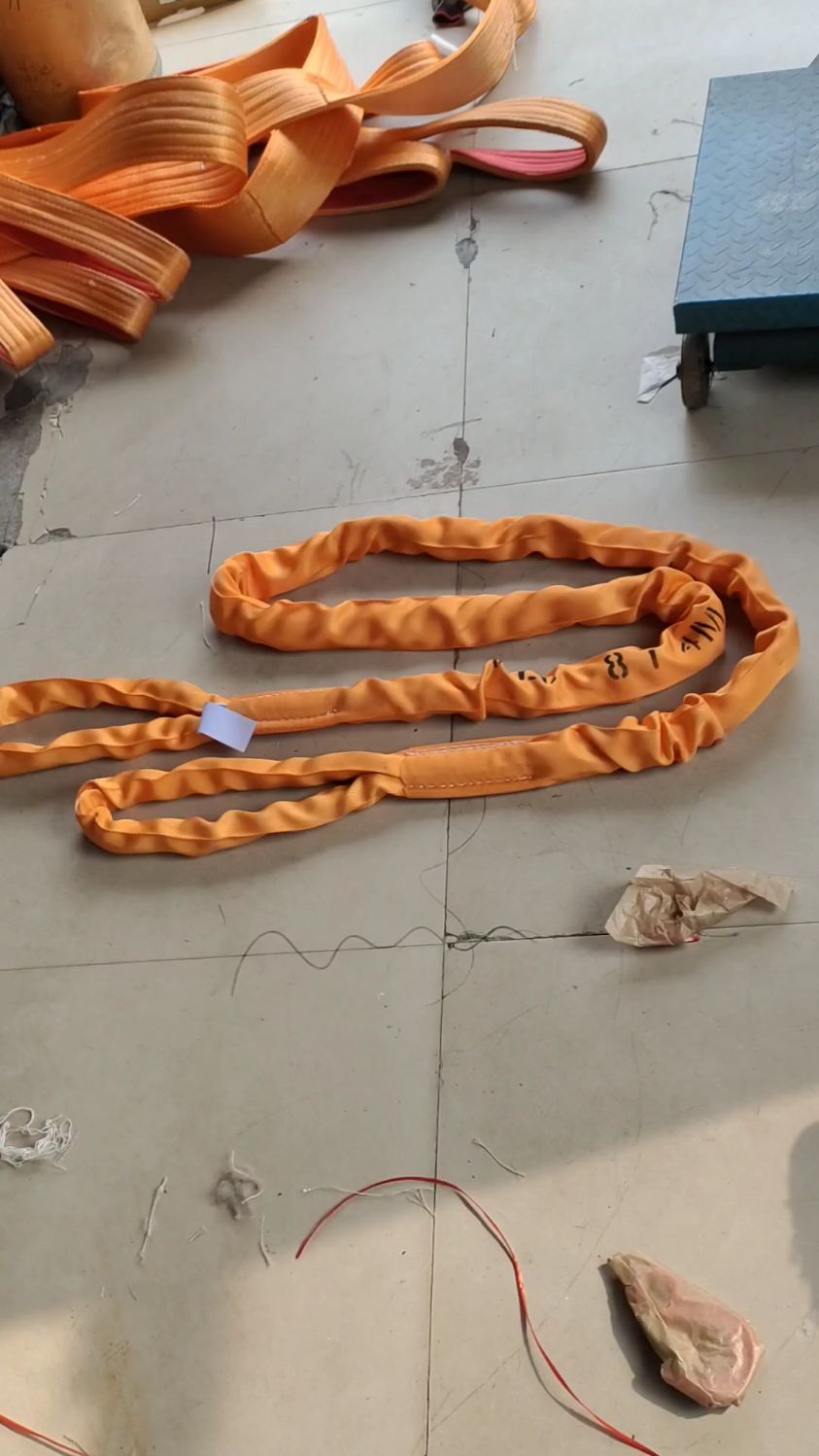 合成纤维材质,8t2m3m5m10m国标六倍安全系数起重吊带