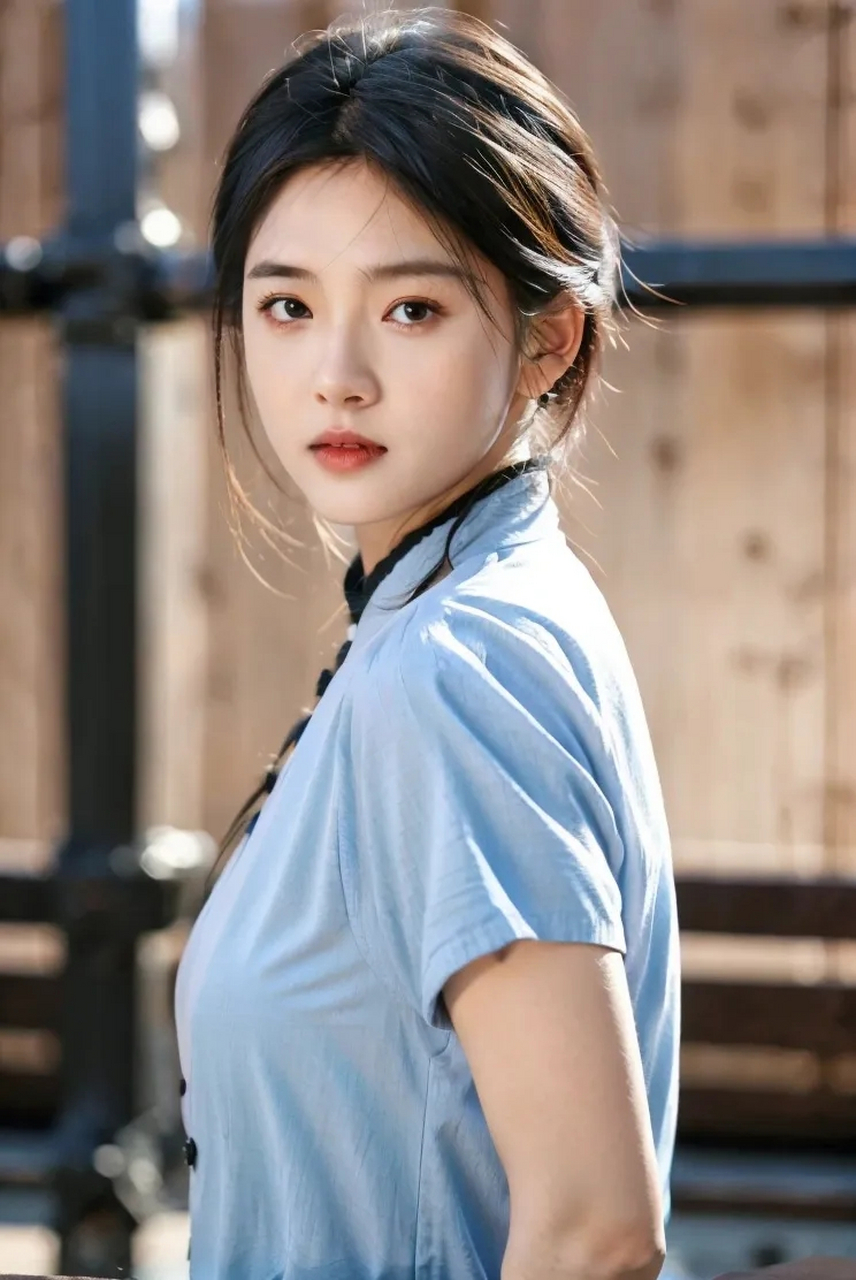 民国风纯天然美少女写真,国潮女神壁纸#美女# #壁纸# #养眼美女