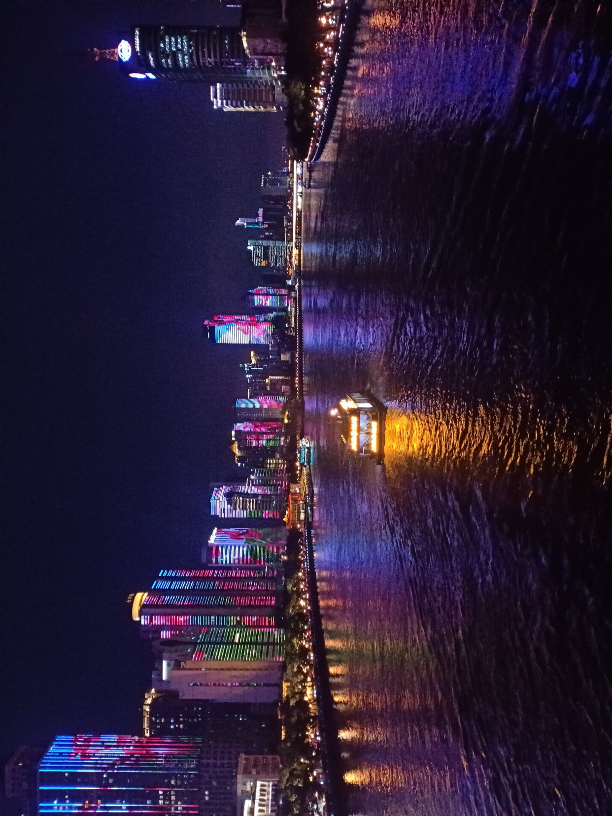 广州海珠桥夜景图片