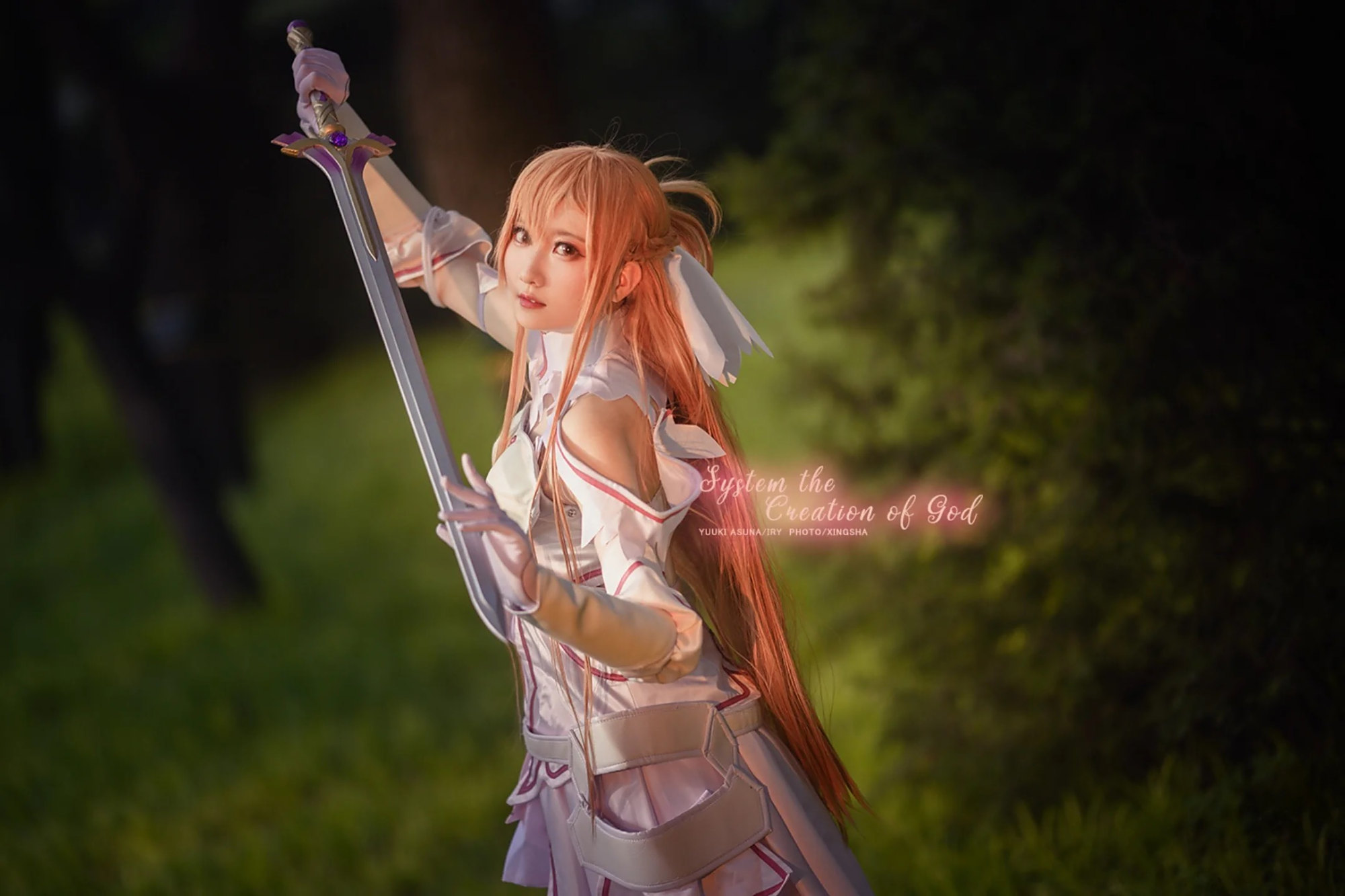 cosplay鉴赏刀剑神域创世神亚丝娜