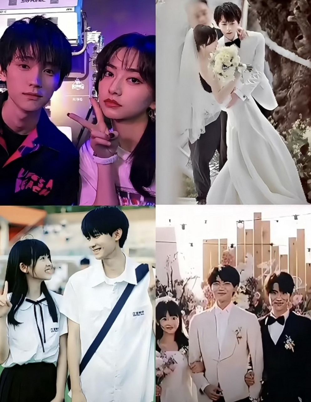 他在戏里结了三次婚,初吻给了 王若珊,他说他给王若珊的备注是陈今阳