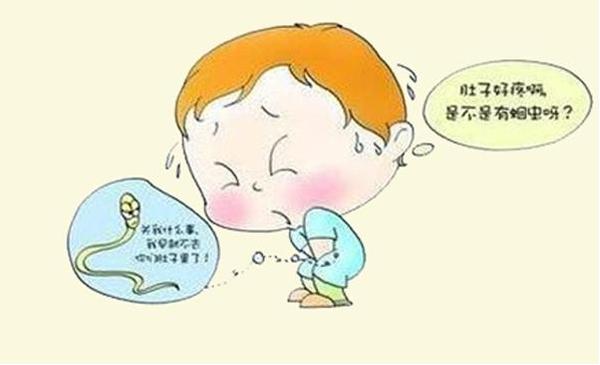 宝宝肚子有虫症状图片