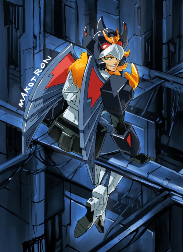 变形金刚 拟人插画作品欣赏