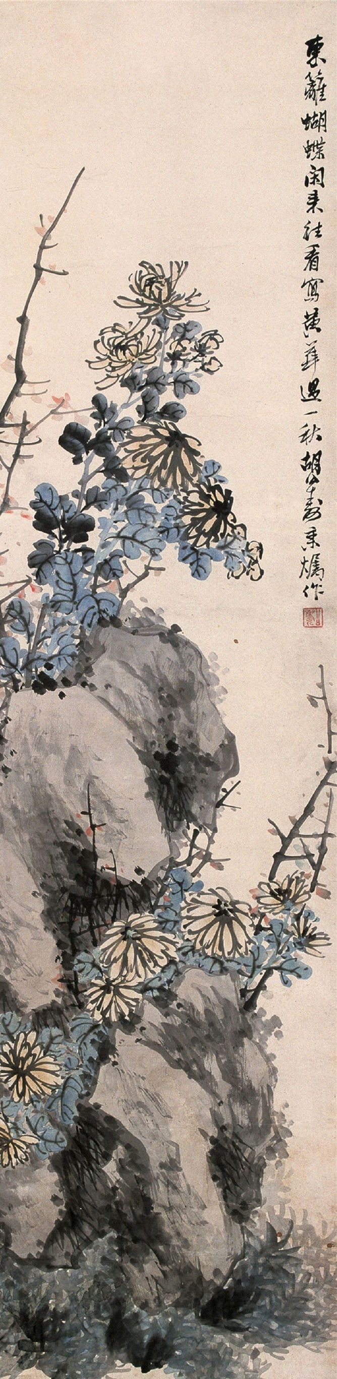 海派名家一一胡公寿花鸟精品欣赏