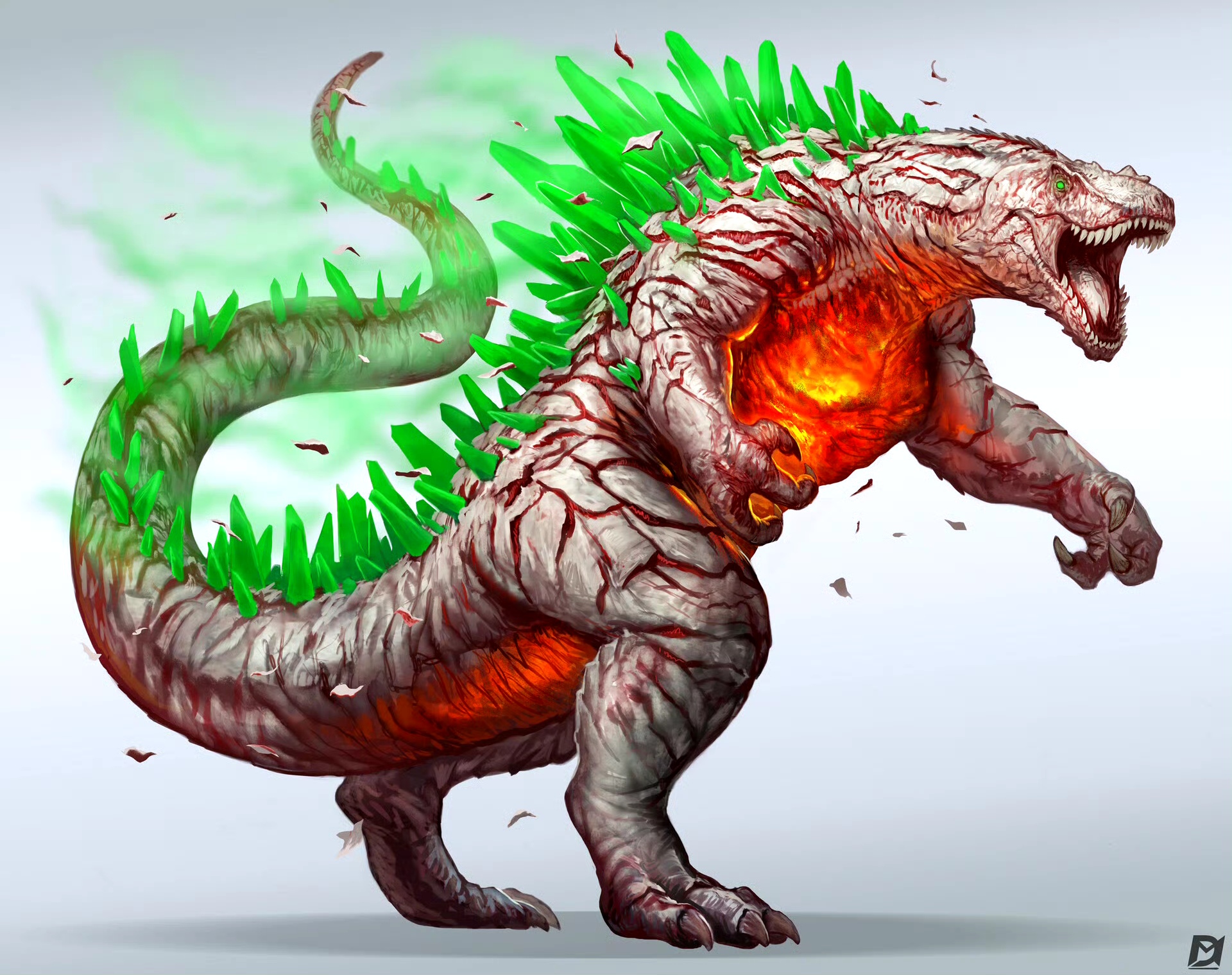 dave melvin 怪兽绘画作品欣赏