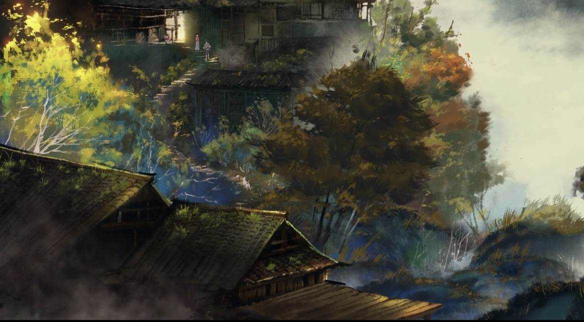 玄幻水墨风国漫《雾山五行》,打斗场面流畅,果真是"6到无语"