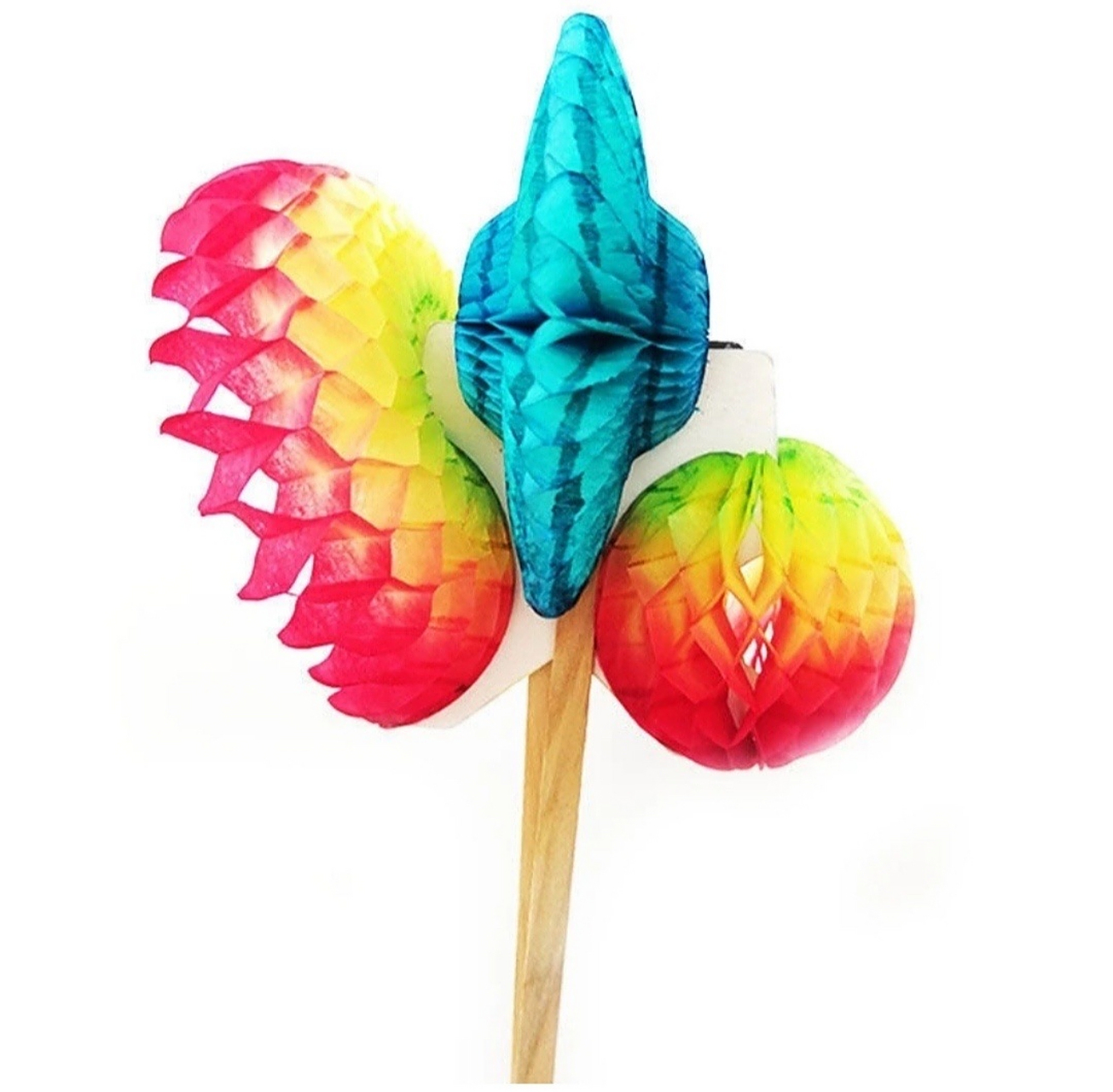 " 传统民间玩具 · 纸翻花 .