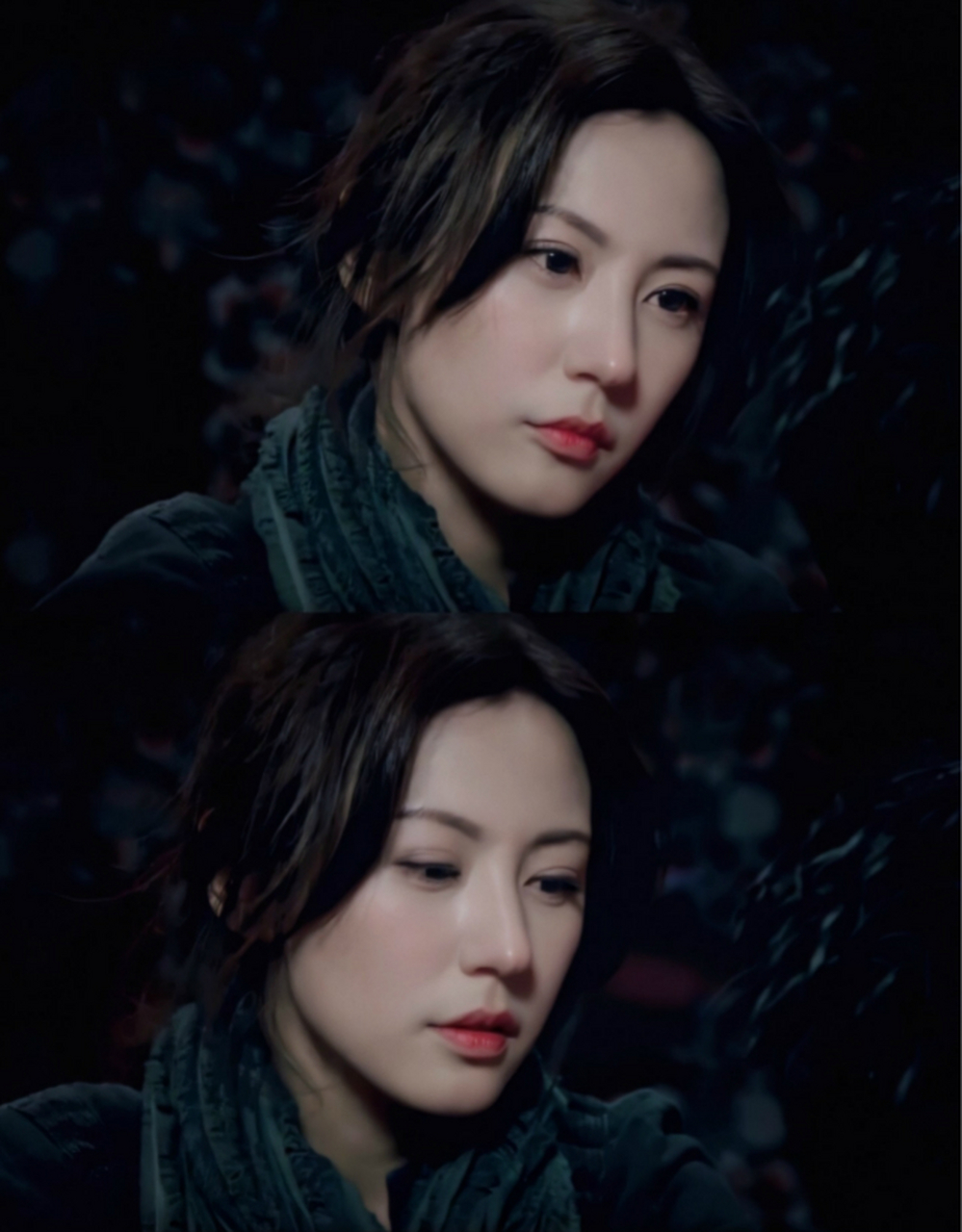 刘心悠长得有点像张柏芝,贾静雯,还有点儿像热依扎.