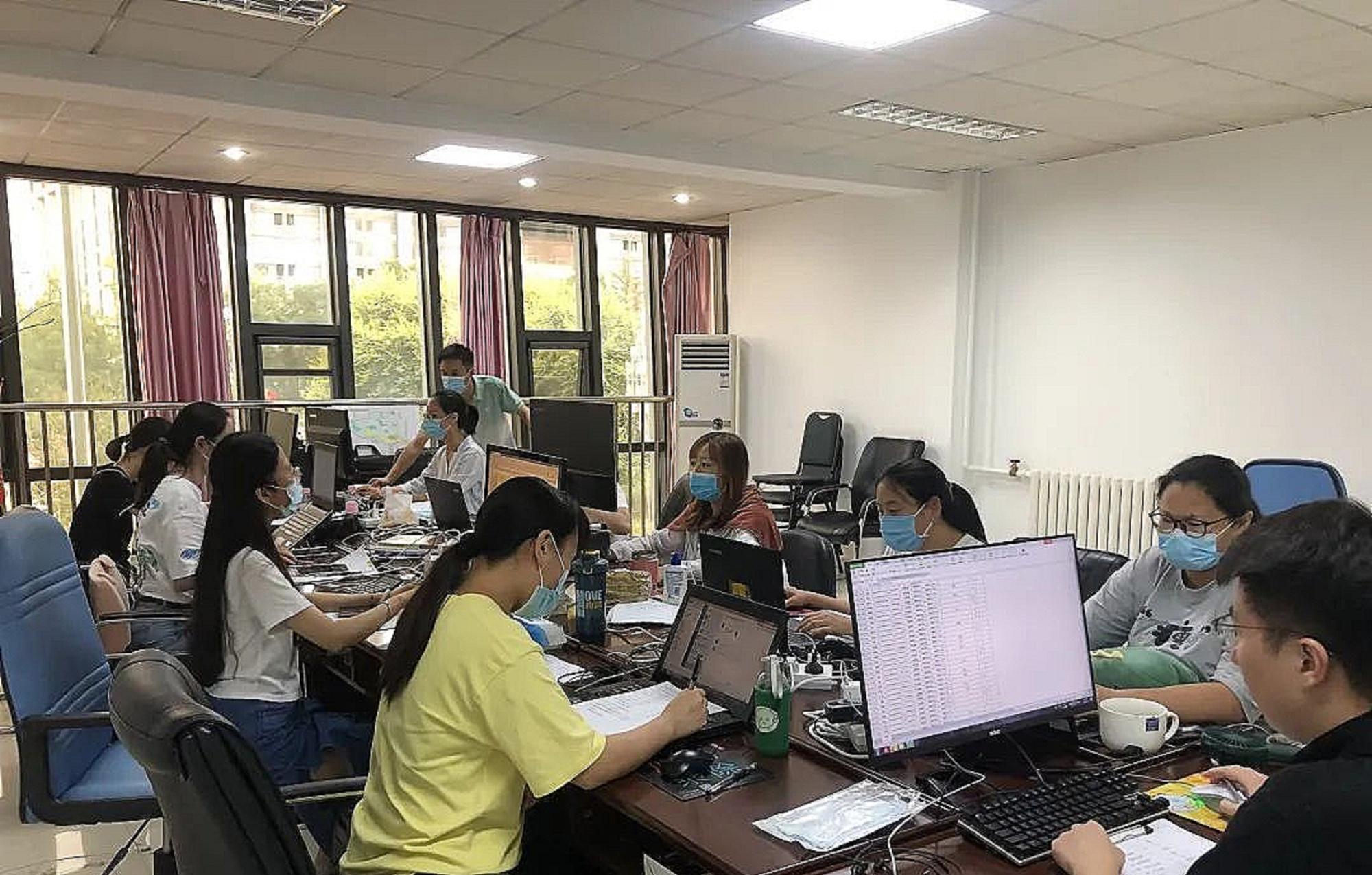 顺义区空港街道疫情防控数据专班全力打好防控主动仗