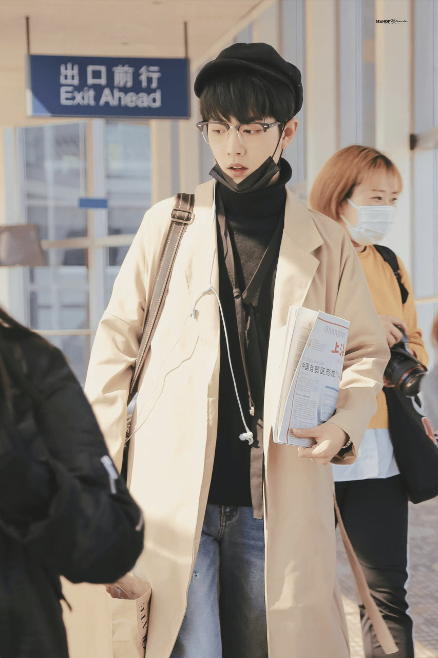 那些年戴着贝雷帽的肖战,可爱又好看.  #肖战