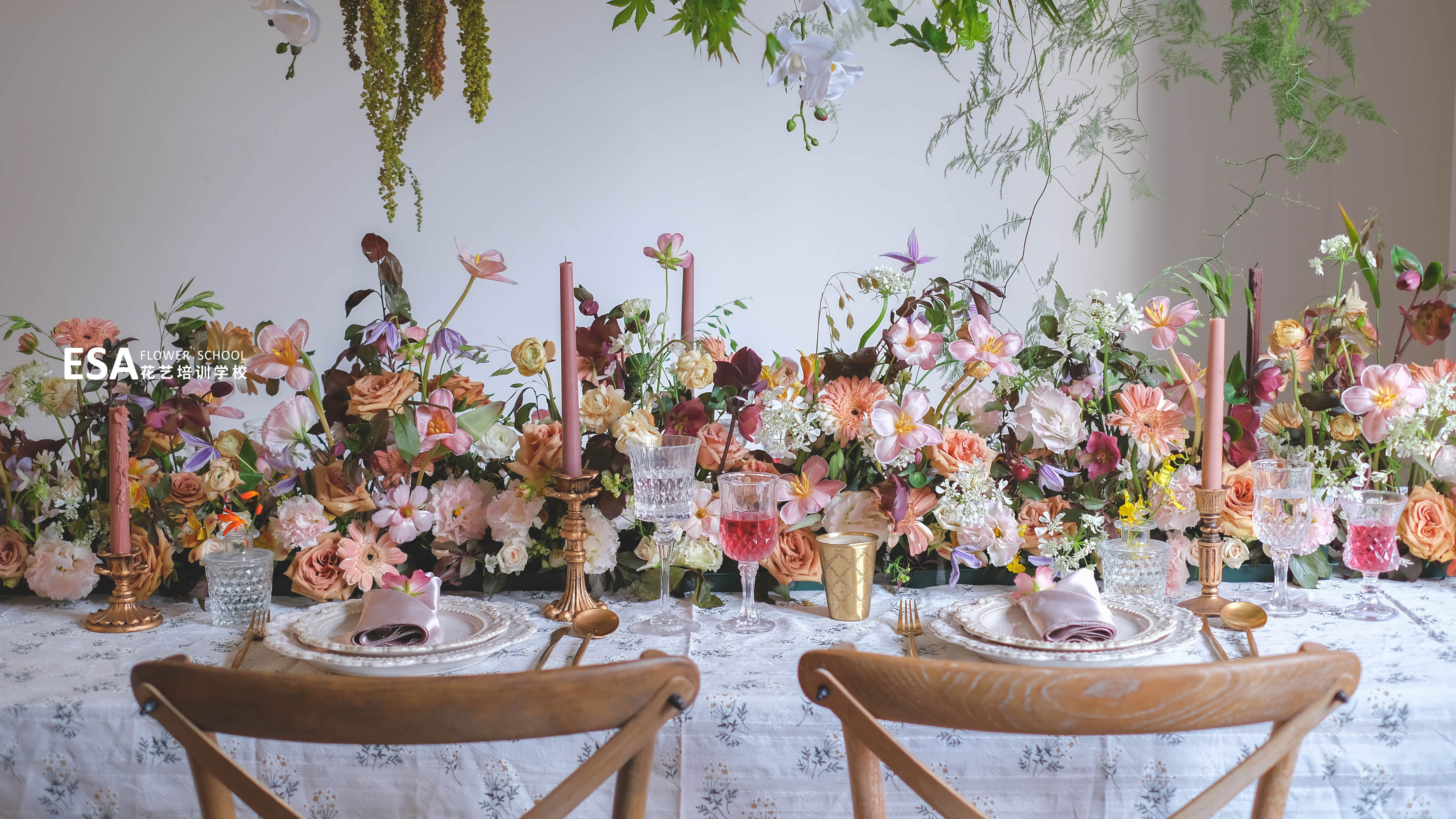 宴会花艺设计 复古风