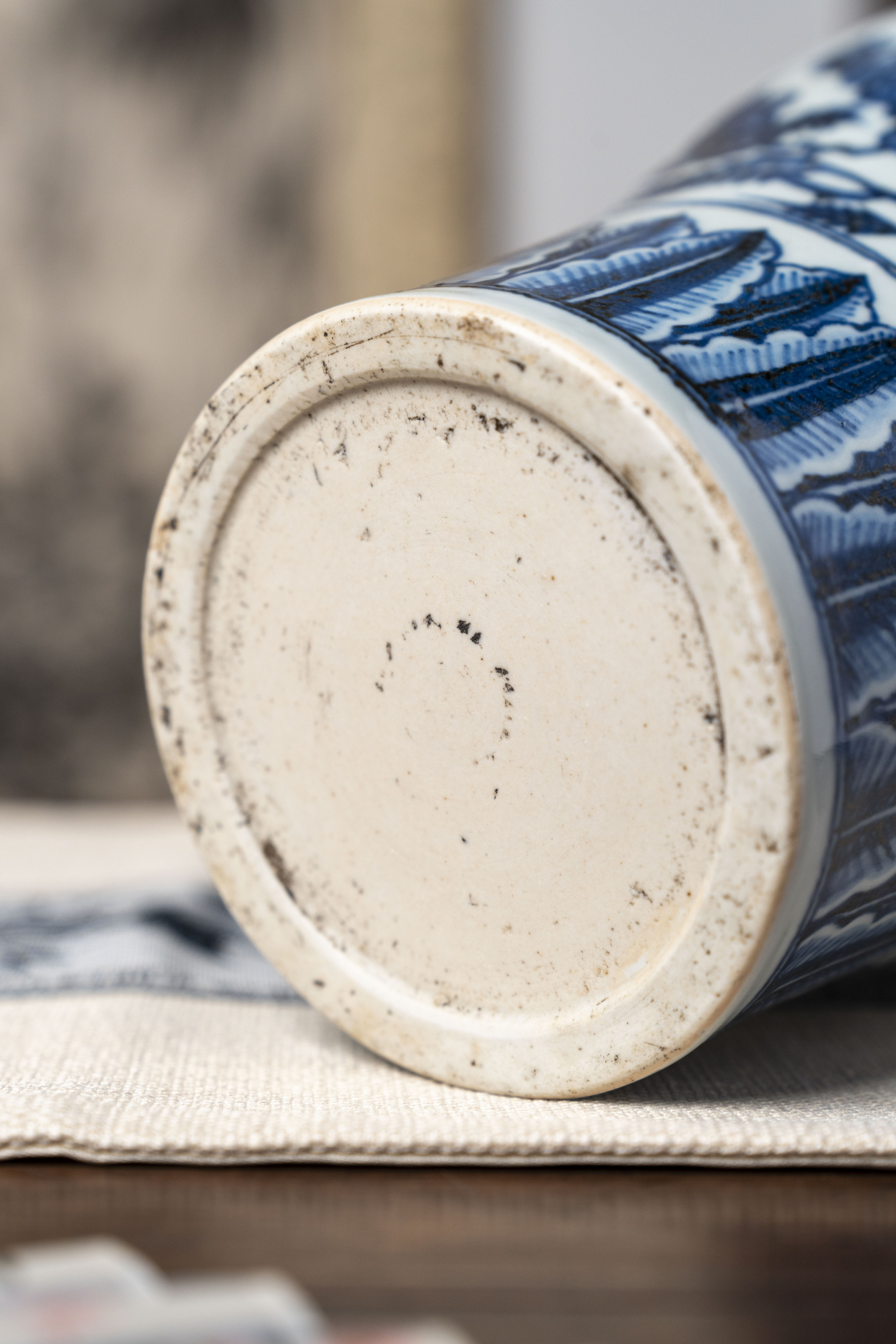 永乐青花三多梅瓶