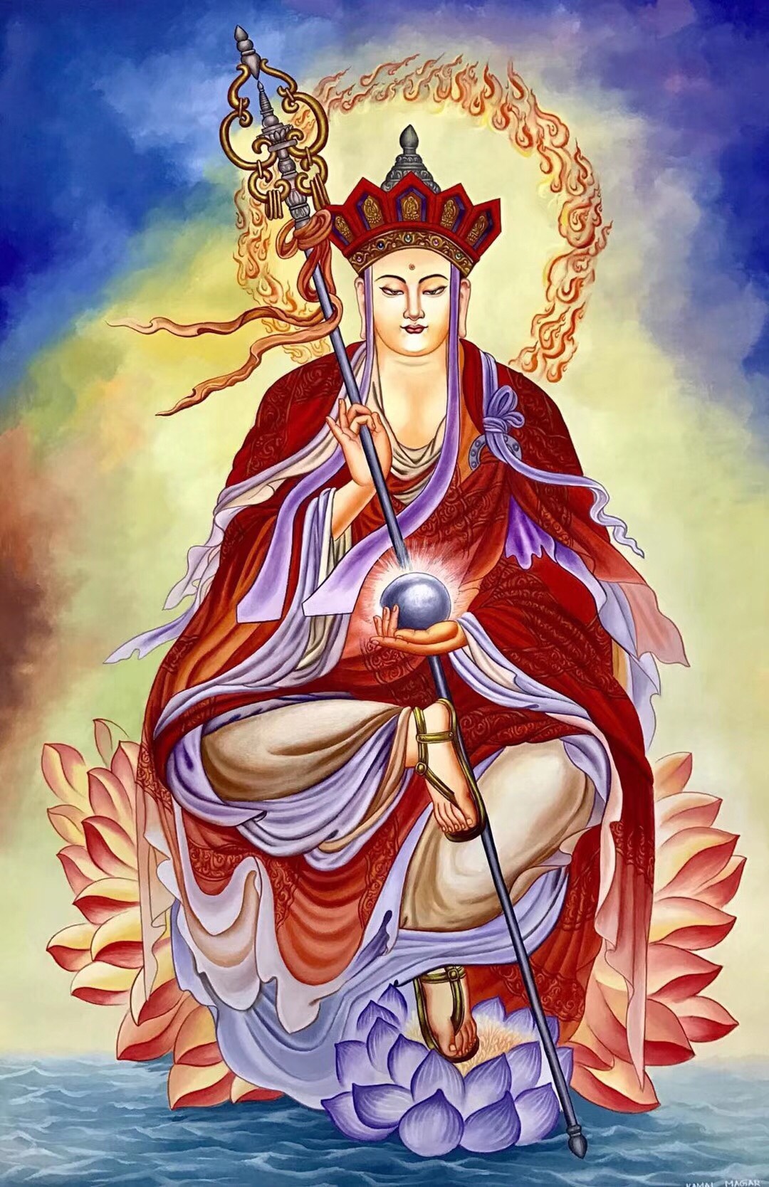 佛教:四大菩萨的修行次第——地藏孝,普贤愿,观音慈,文殊智