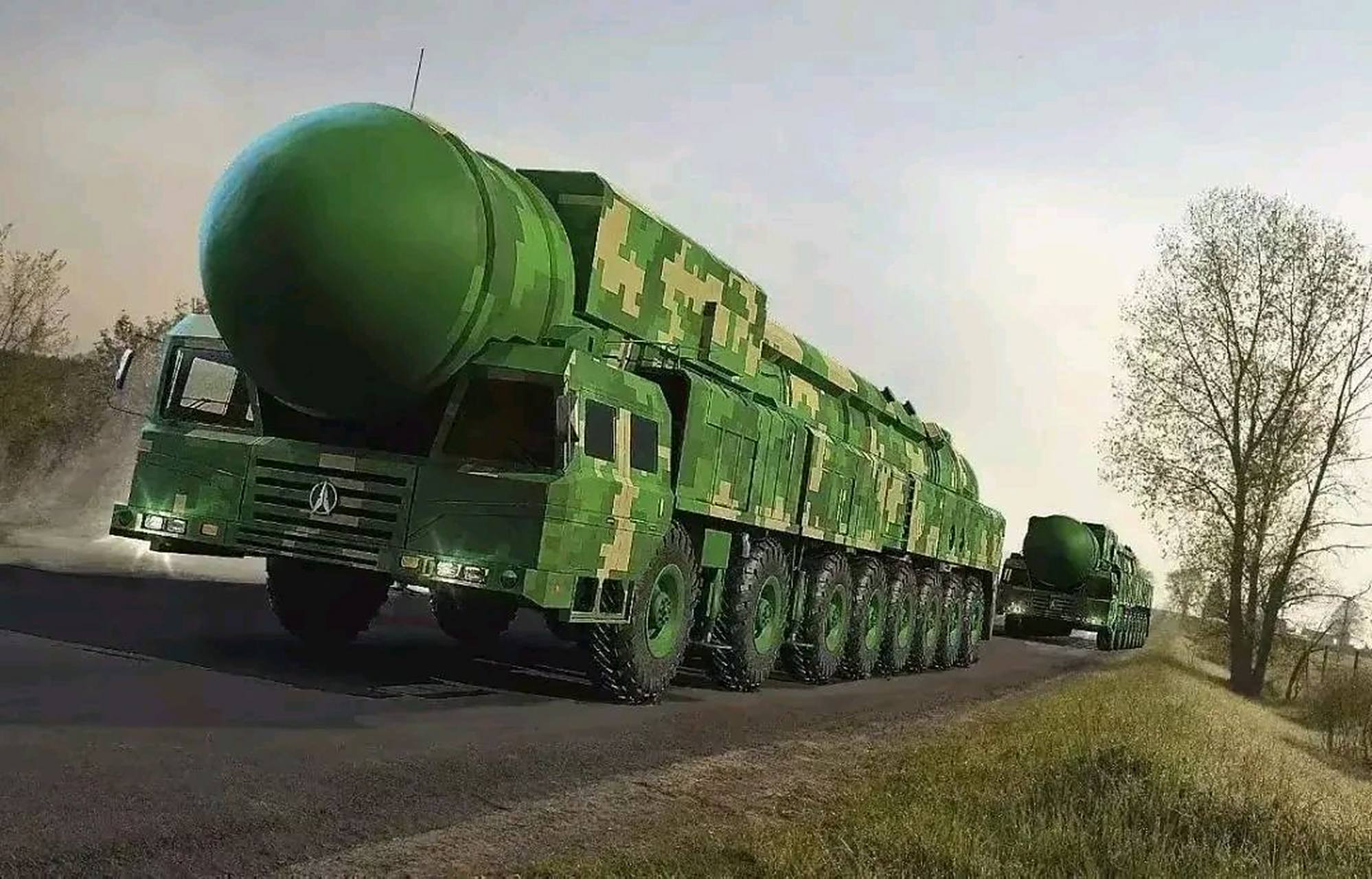 世界的尽头,是东风41 东风41洲际战略核导弹,起飞重量60吨,最高速度28