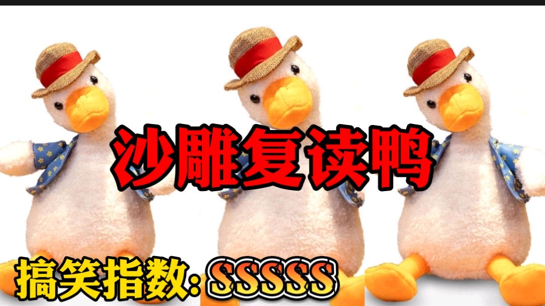 测评网红复读鸭:太沙雕了,我说一句话就模仿我!