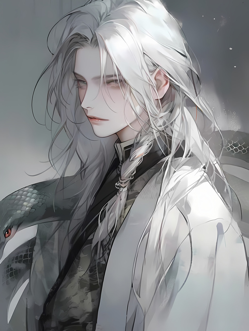 古风美男 #二次元# #ai共创计划# #ai绘画