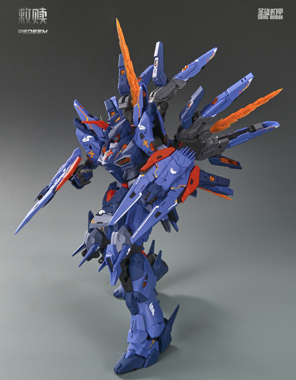 模型欣赏:造﹣ zaoworkshop 圣徒机甲 救赎.#动漫# #模型# #机甲