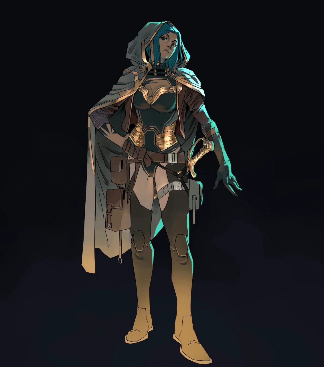 赛博战士,画师mehran iranloo科幻作品欣赏. #插画# #动漫# #动漫