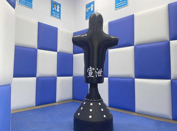 宣泄室的墙面防撞软包