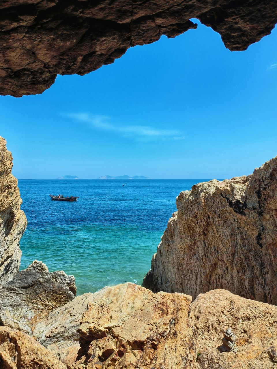 大连新开放海滩,绝美浴场,短短50米左右,太美了,很少人知道,可以导航