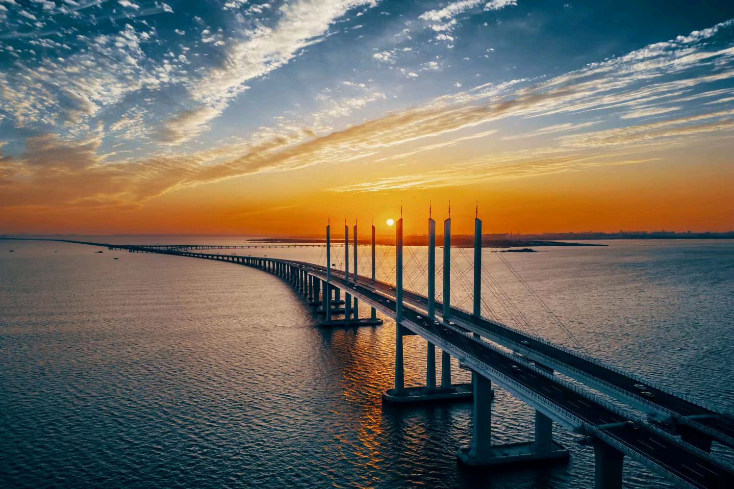 青岛跨海大桥设计师图片
