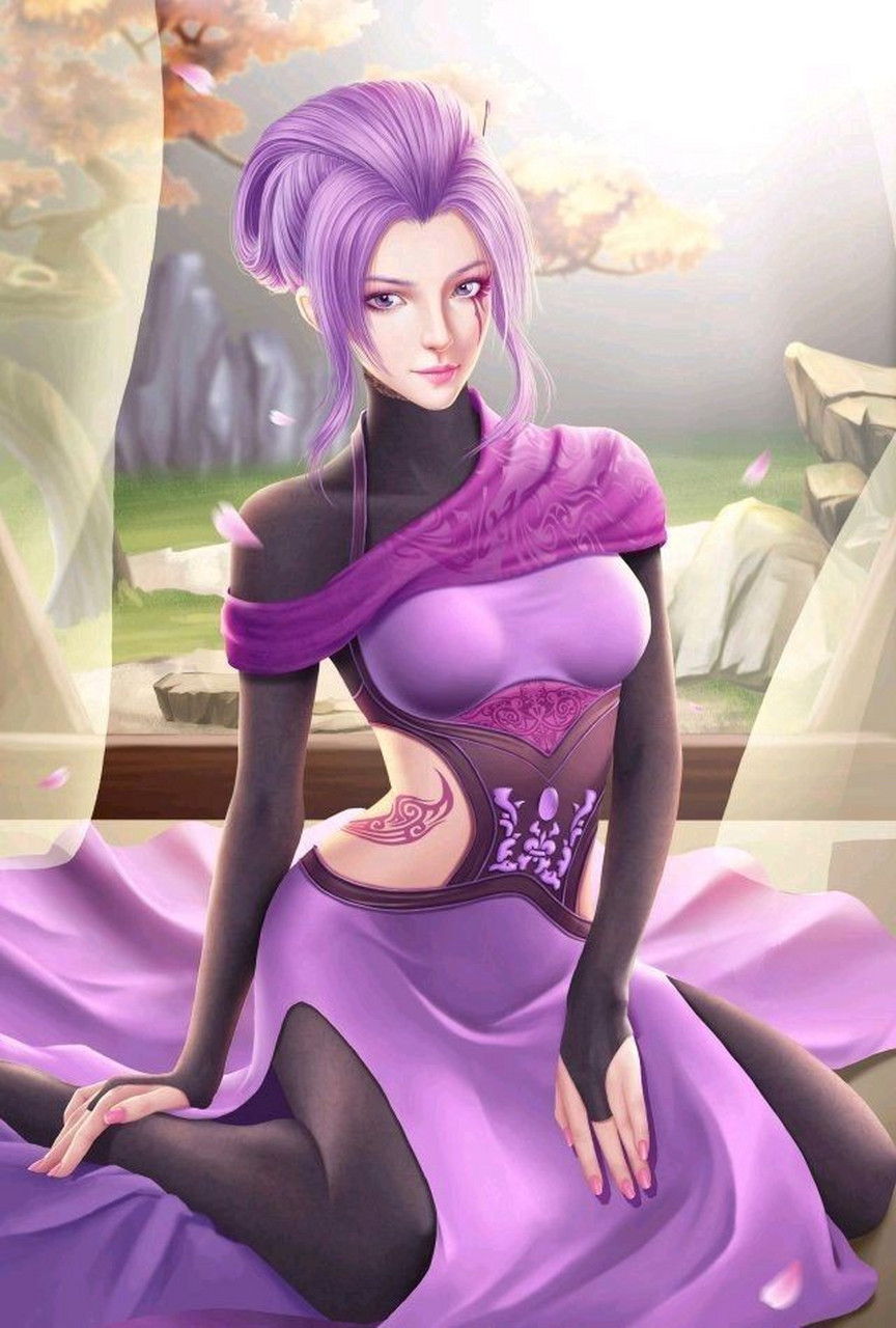 天行九歌# 紫女精美壁纸图片#国漫女神# #紫女