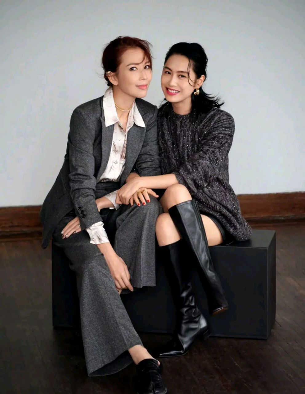 [大笑]  52岁的朱茵1m6 57岁的陈法蓉1m68 52岁的洪欣1m71 50岁的