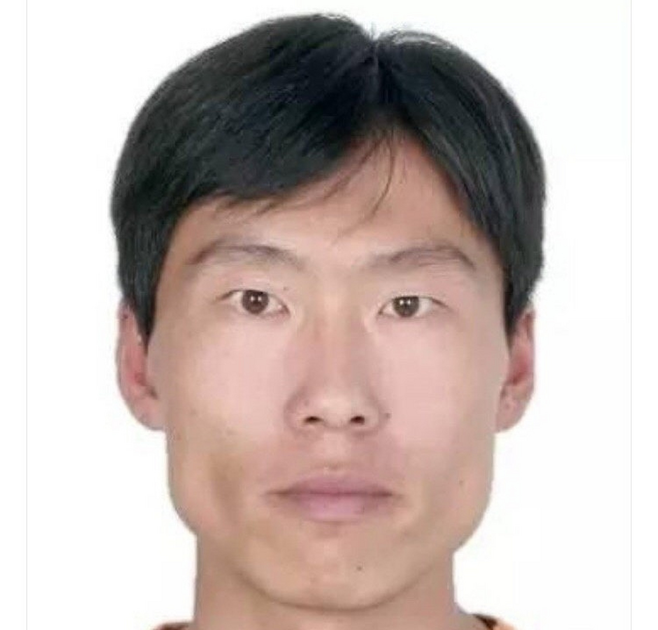 腮骨宽颧骨横张,狠人面相.