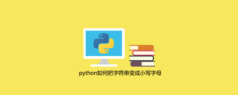 如何在python中将字符串转换为小写