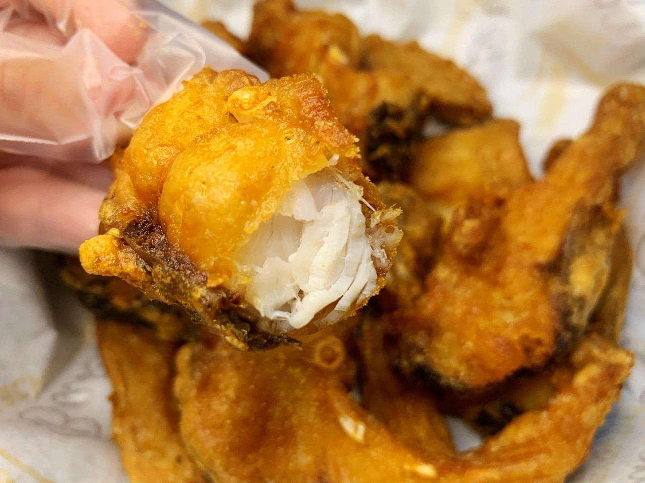 年夜饭的鱼试试椒盐鱼块的做法