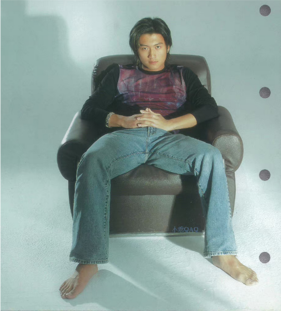 谢霆锋也太帅了,不老神.