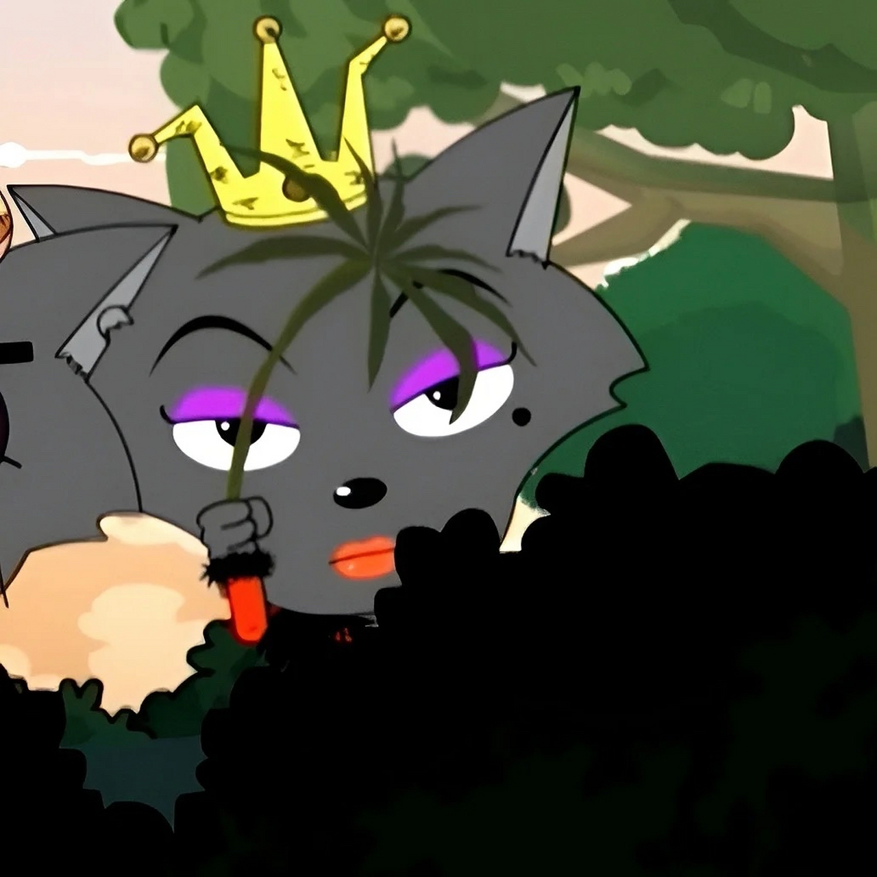 一些灰太狼红太狼情头#头像#  虽然抓不到羊,依然幸福的一对夫妻[小