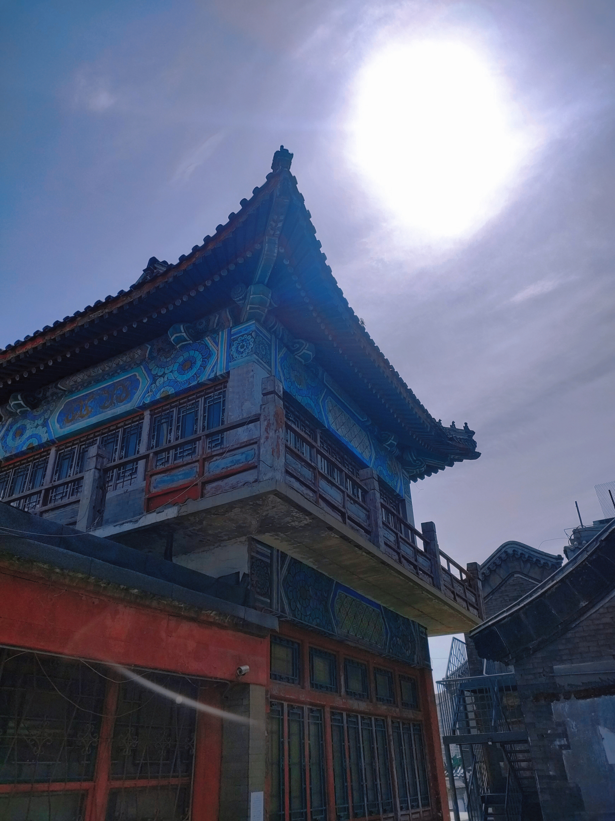 中山公园仿古建筑华宫