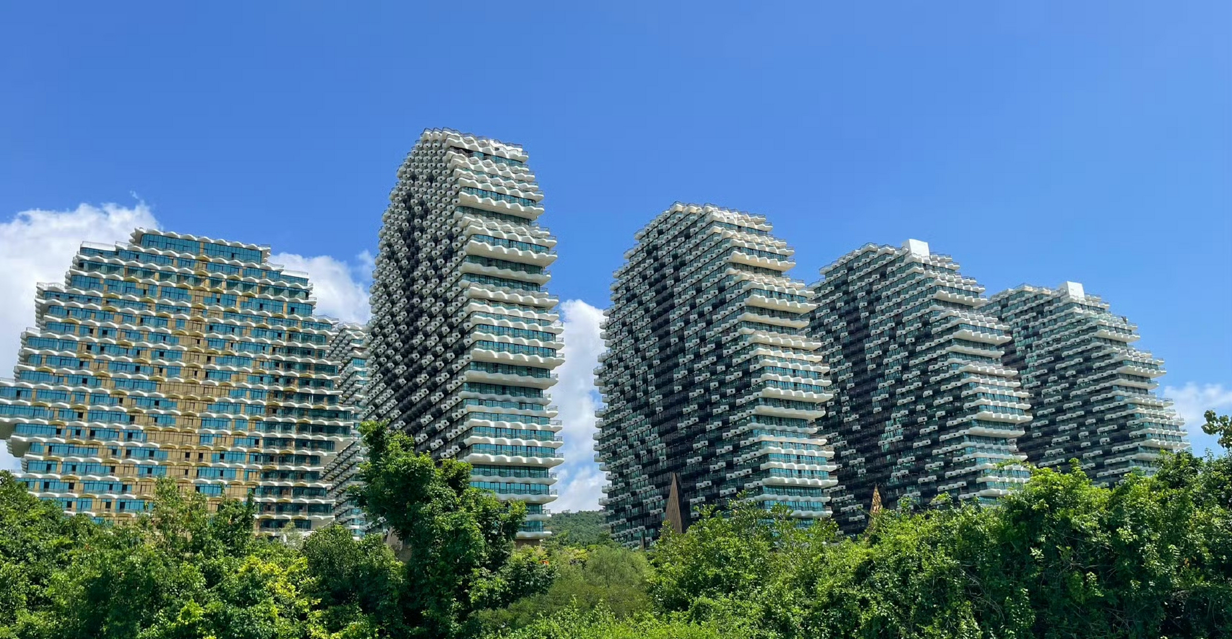 三亚美丽之冠大树建筑