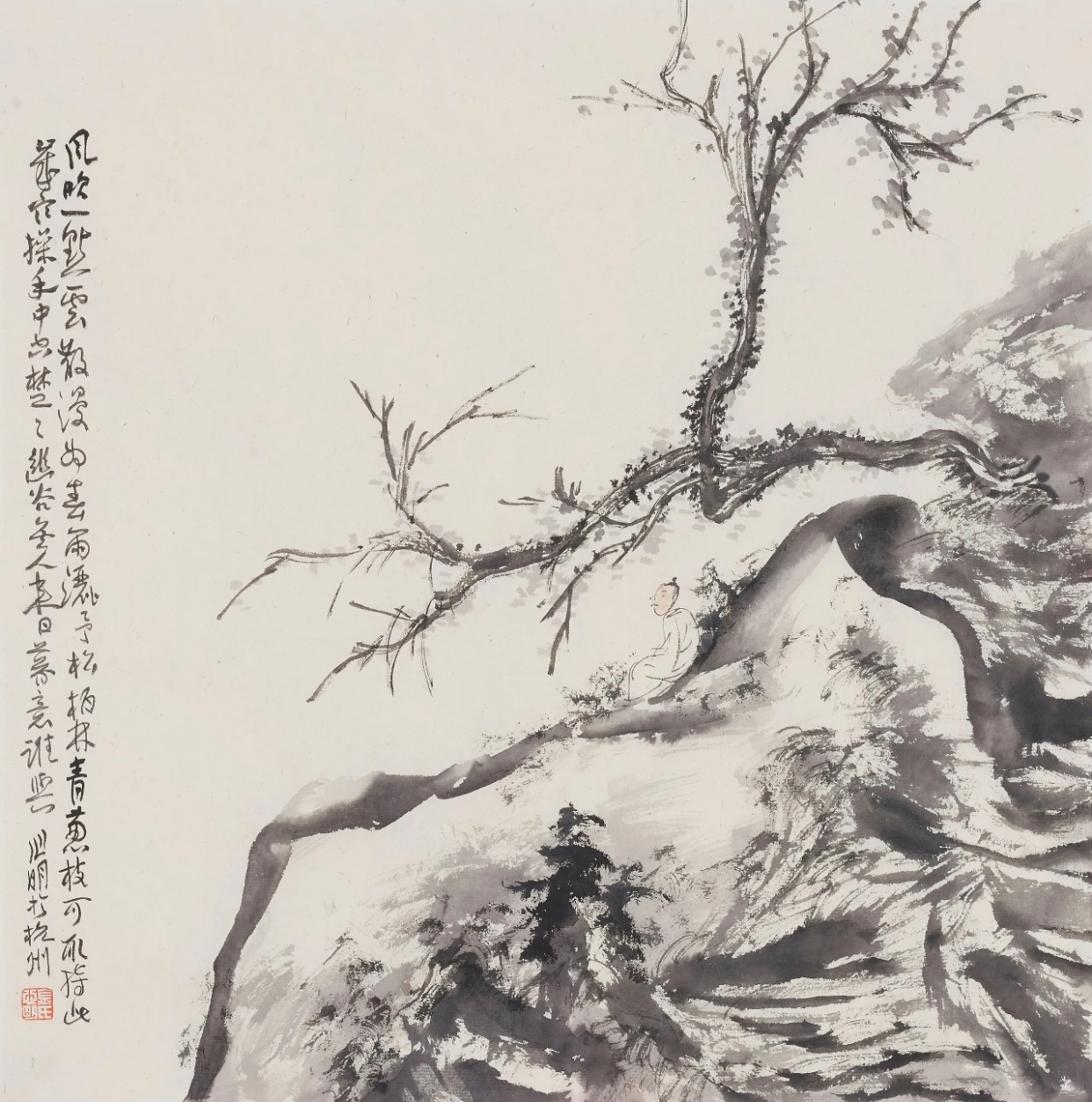 山水画家金心明:我愿意在我的不太经意的田地里自由地生长