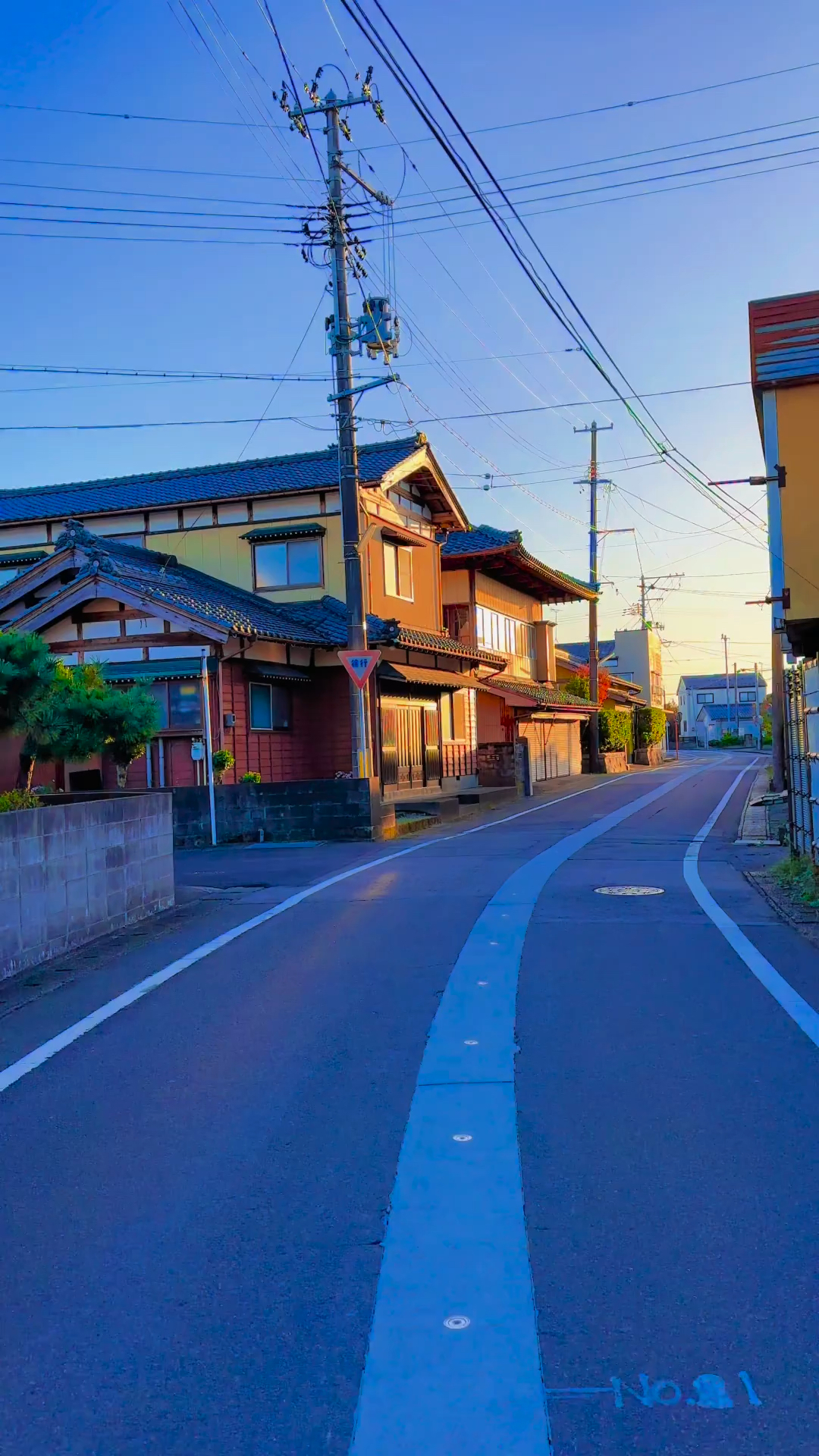 日本的乡村,有种漫画的感觉