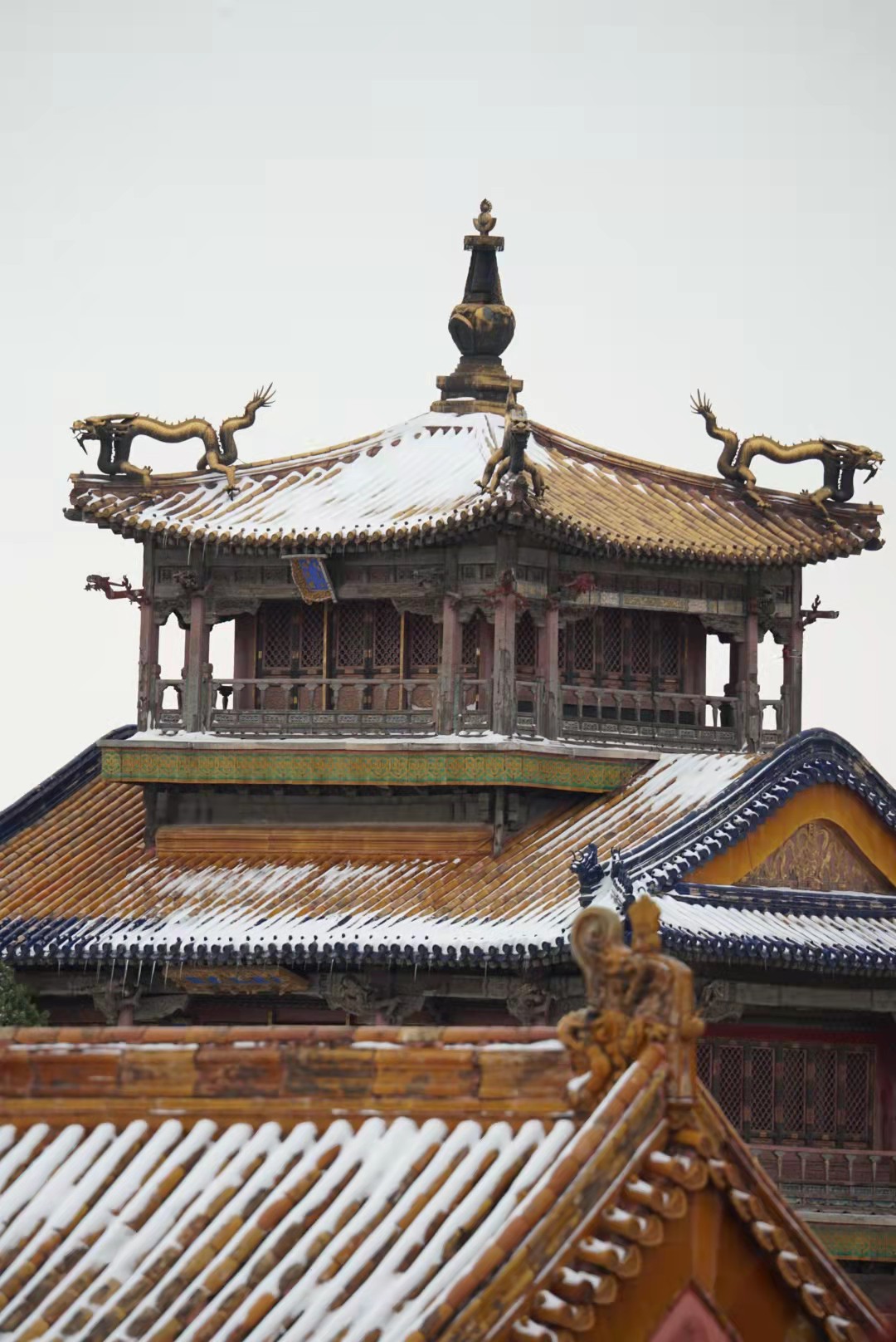 北京故宫雨花阁图片