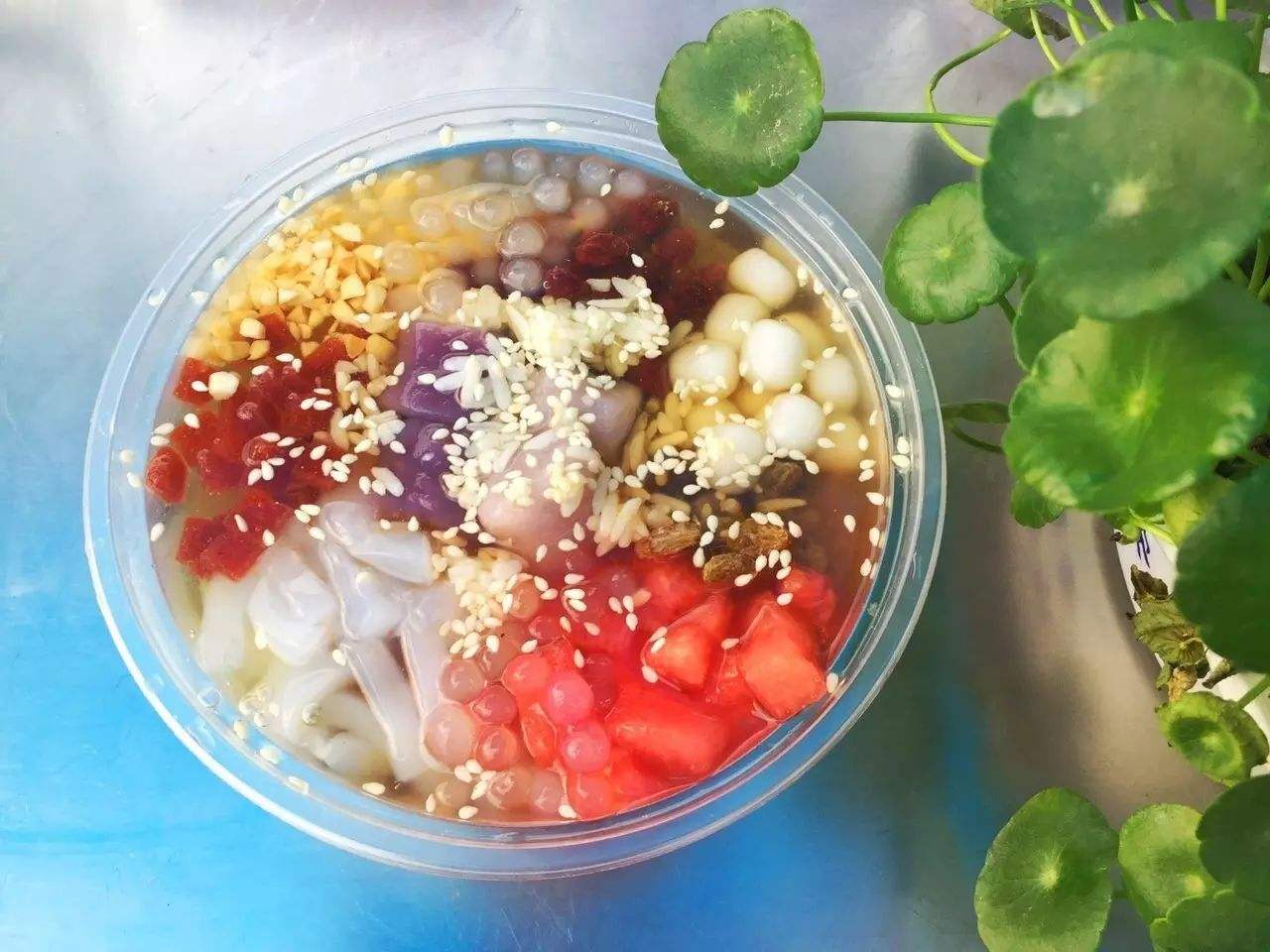 四川特色小吃,冰粉