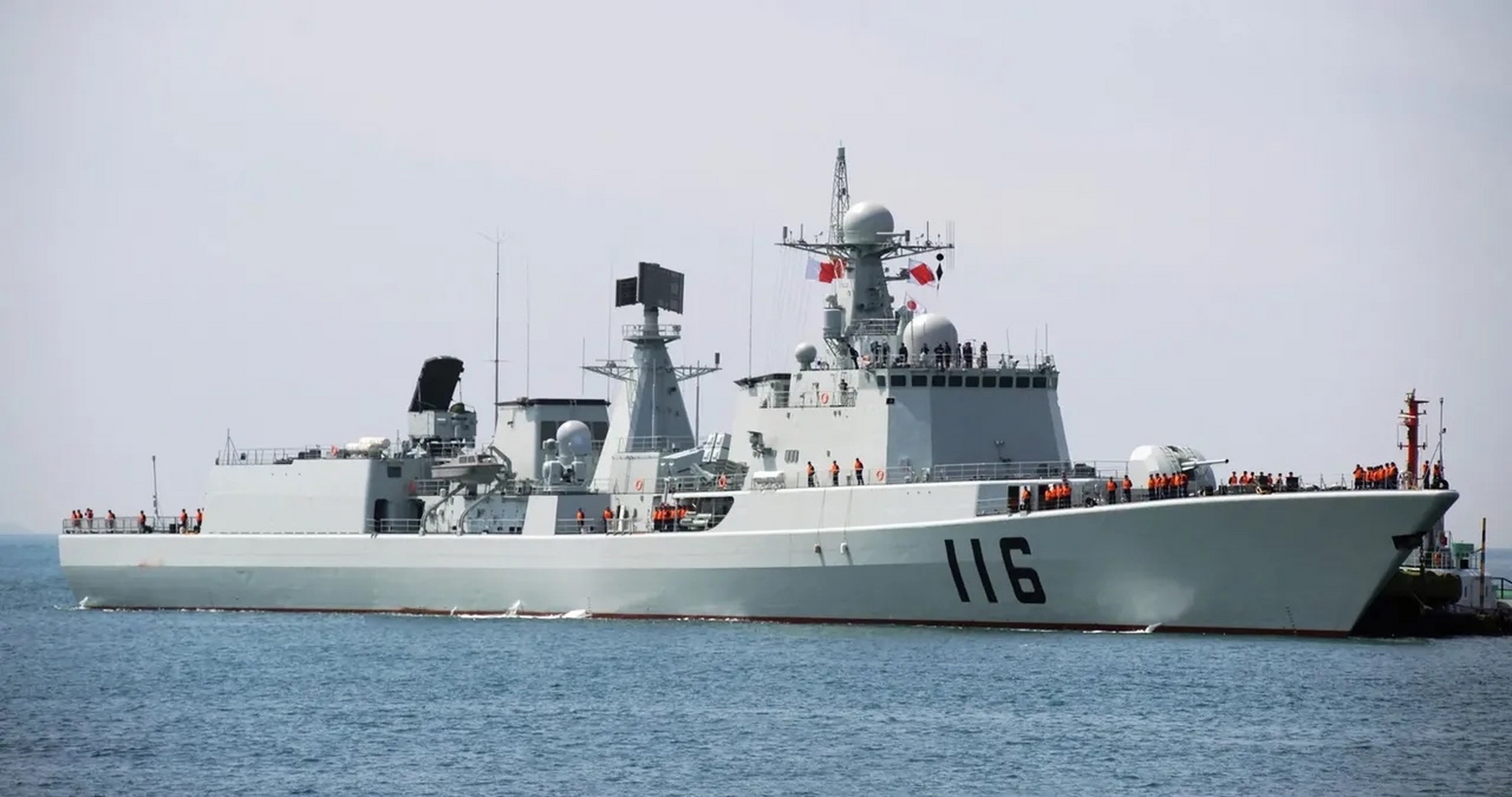 051c舰是做为京畿海上移动防空反导平台而建造,网友很少关注.