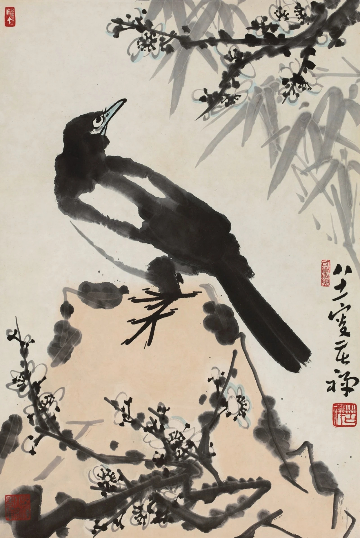 真功夫!李苦禅的花鸟大写意