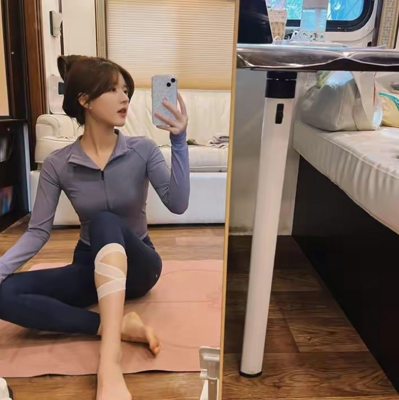 赵露思身穿瑜伽服,这样的身材,谁能顶得住?