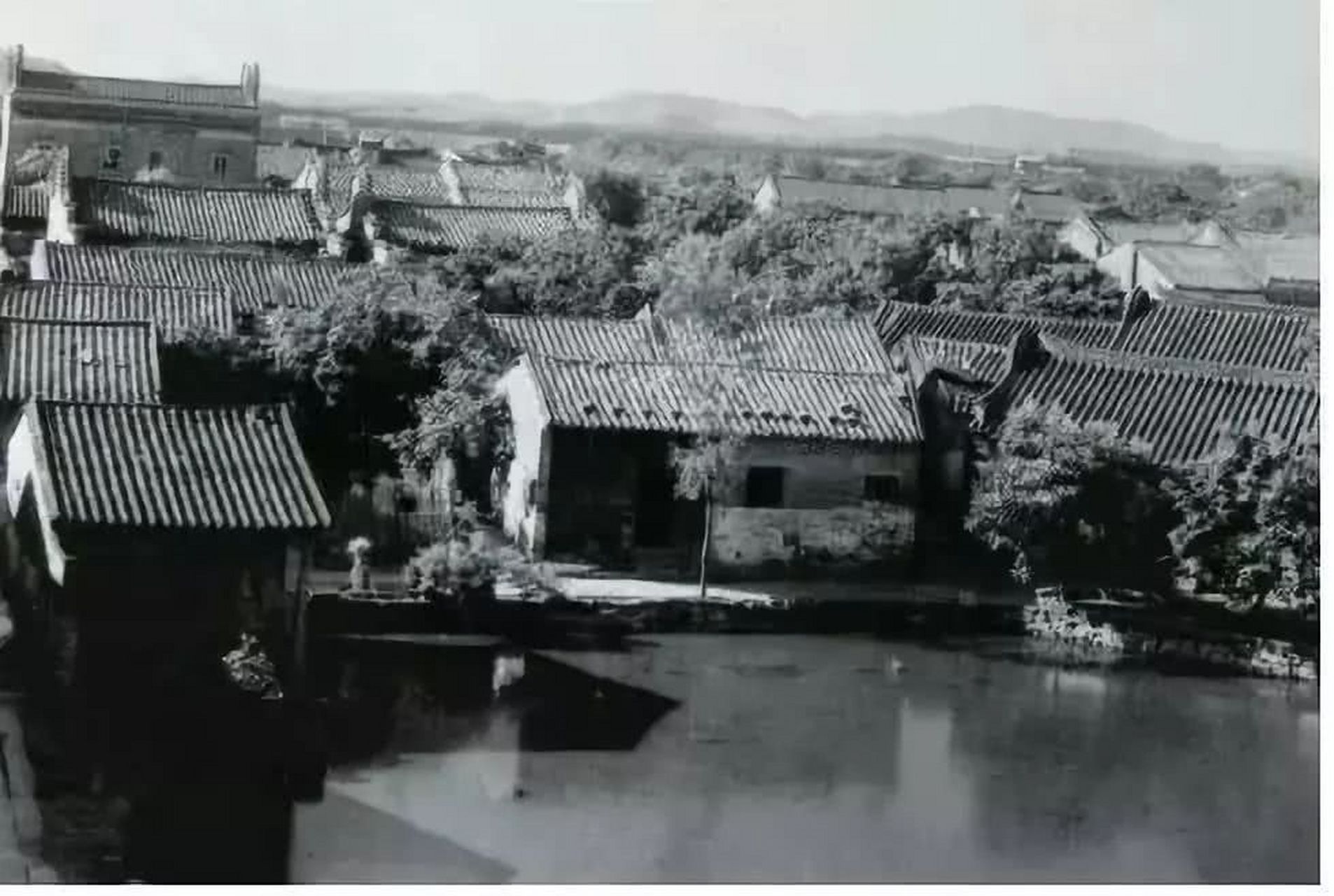 50年代,广东广州猎德村.