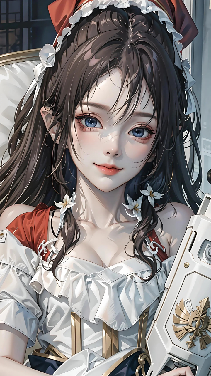 ai绘画# #二次元美少女# 流光少女库存