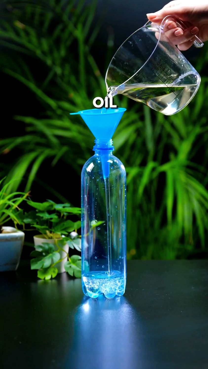 洗洁精,加金粉,加颜料等于星空杯-度小视