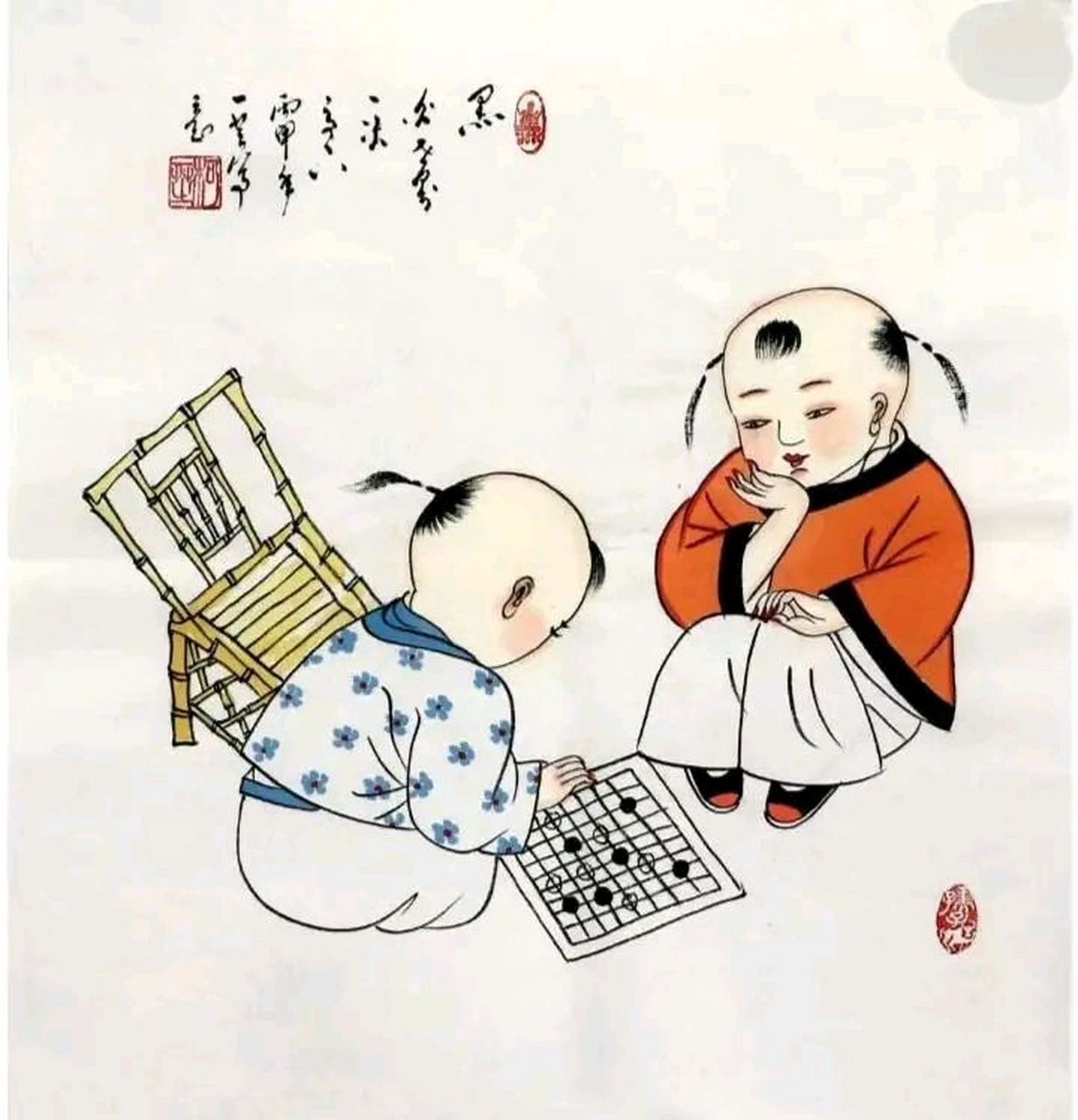 国风插画～惠风和畅