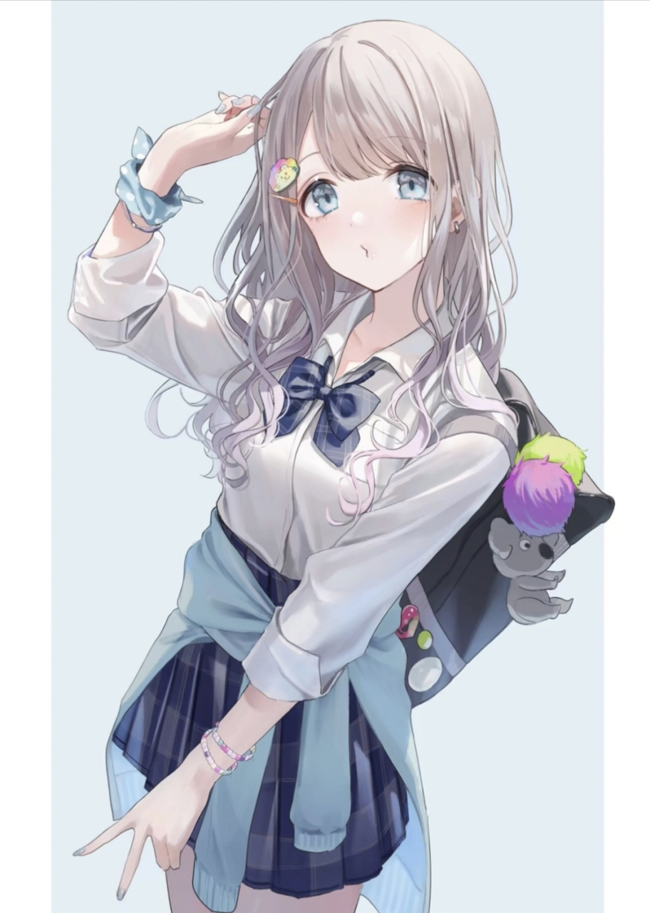 今日份分享,二次元唯美少女壁#二次元# #每天都有新壁纸# 喜欢的可以